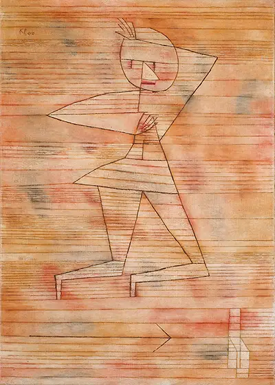 Fleeing Ghost Paul Klee